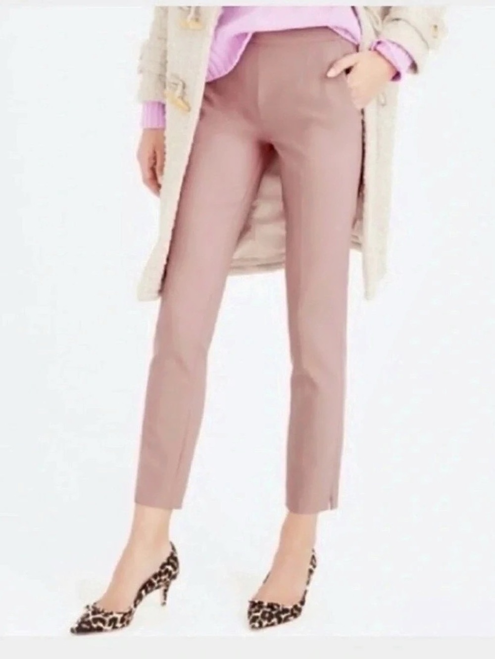 J.Crew Martie Pant in Bi-stretch Cotton